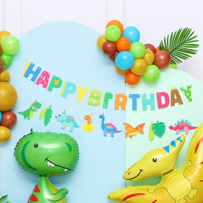 [조이파티] 공룡 생일가랜드세트